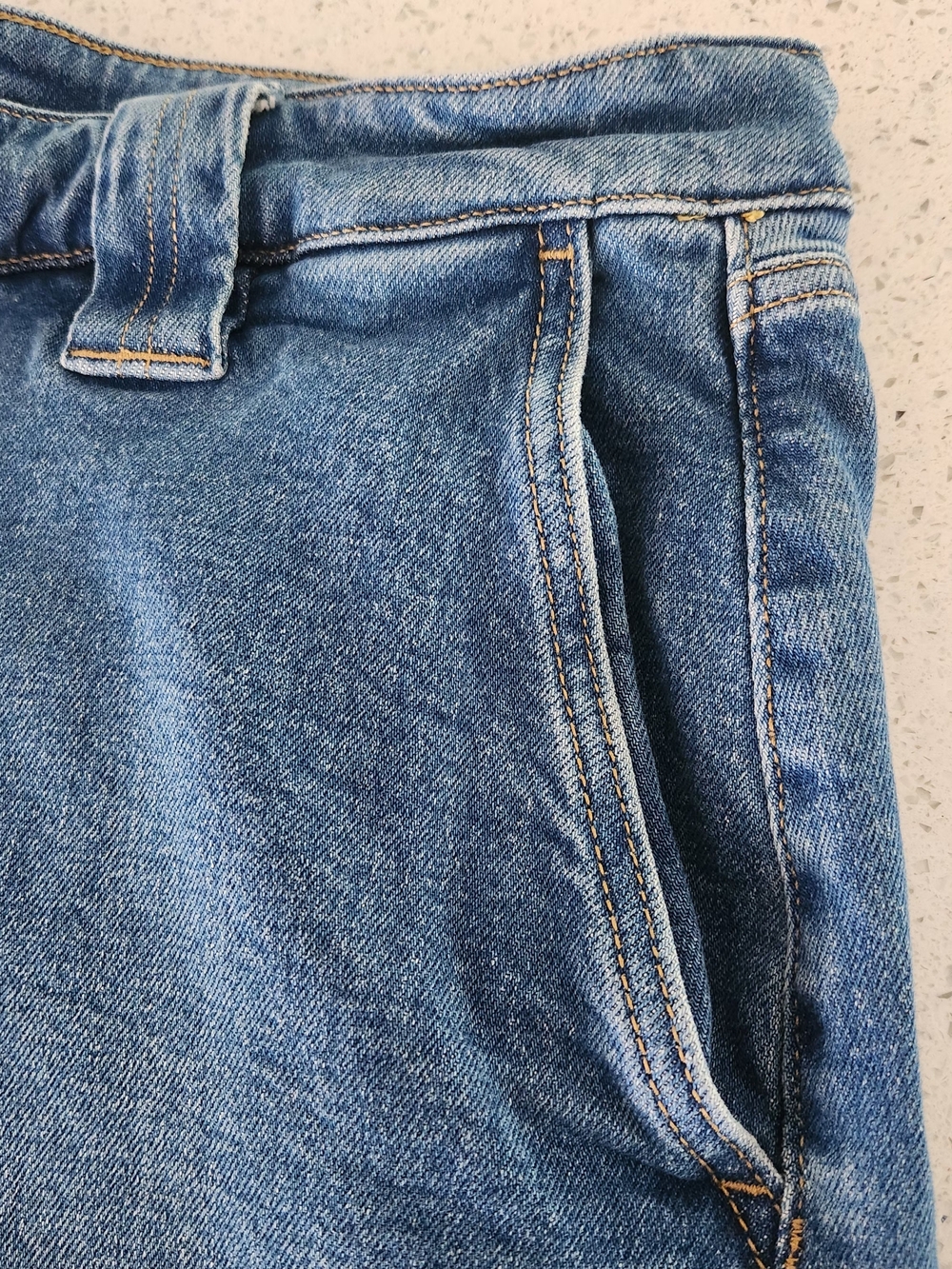 Lane Bryant Plus Size Womens Size 20 Palazzo Denim Jeans shorts culottes - Picture 8 of 13